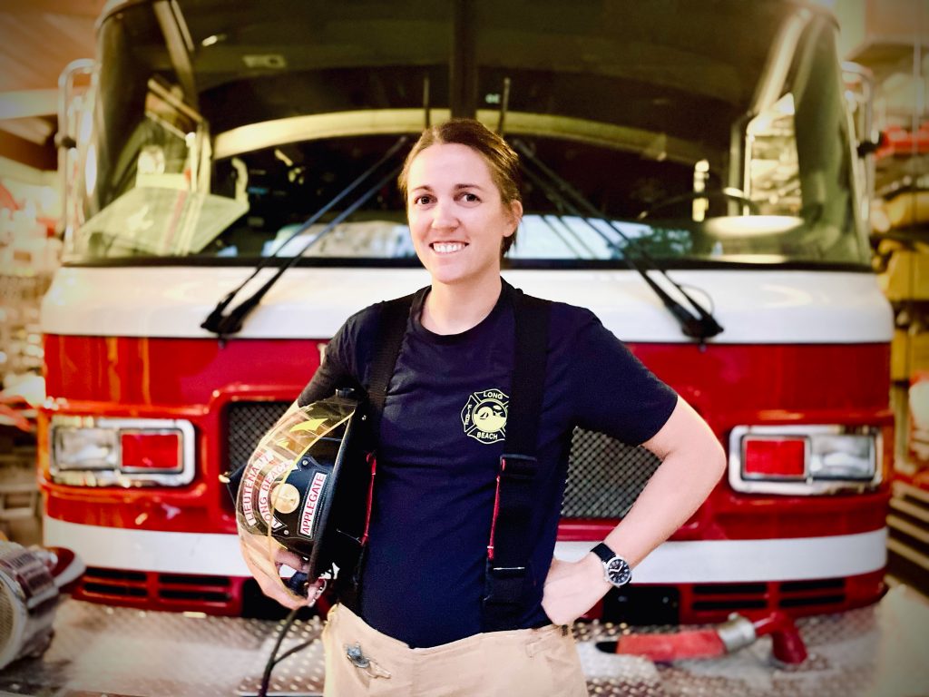 Megan Applegate, Volunteer Firefighter