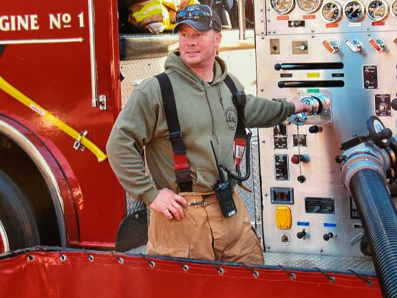 Brian Wright, Volunteer Firefighter