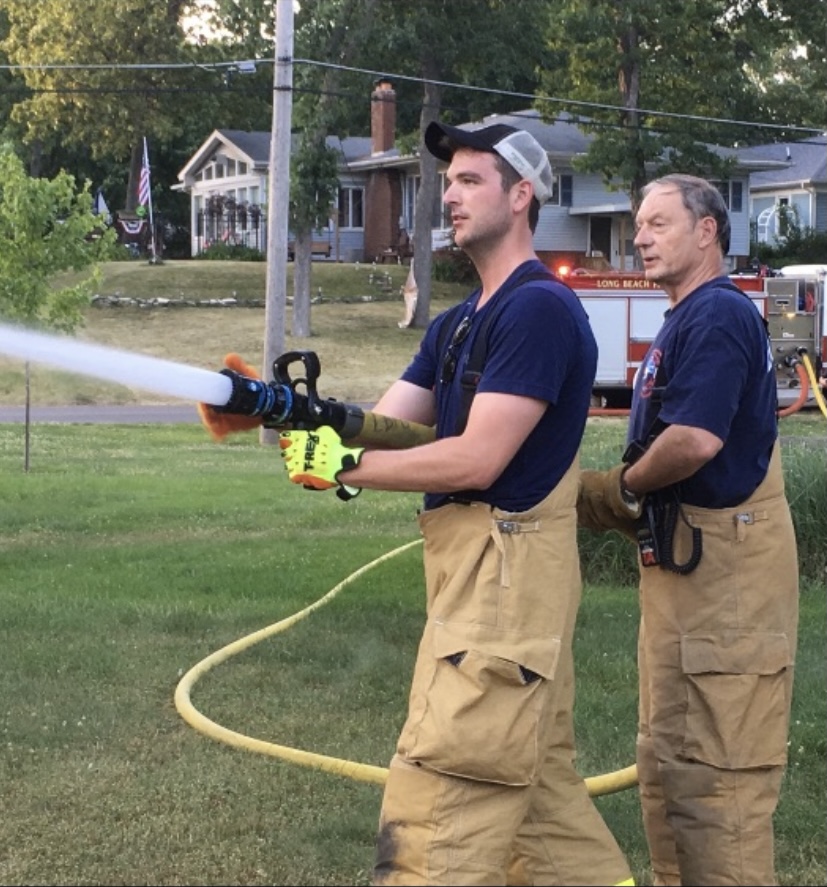Matt Weber, Volunteer Firefighter