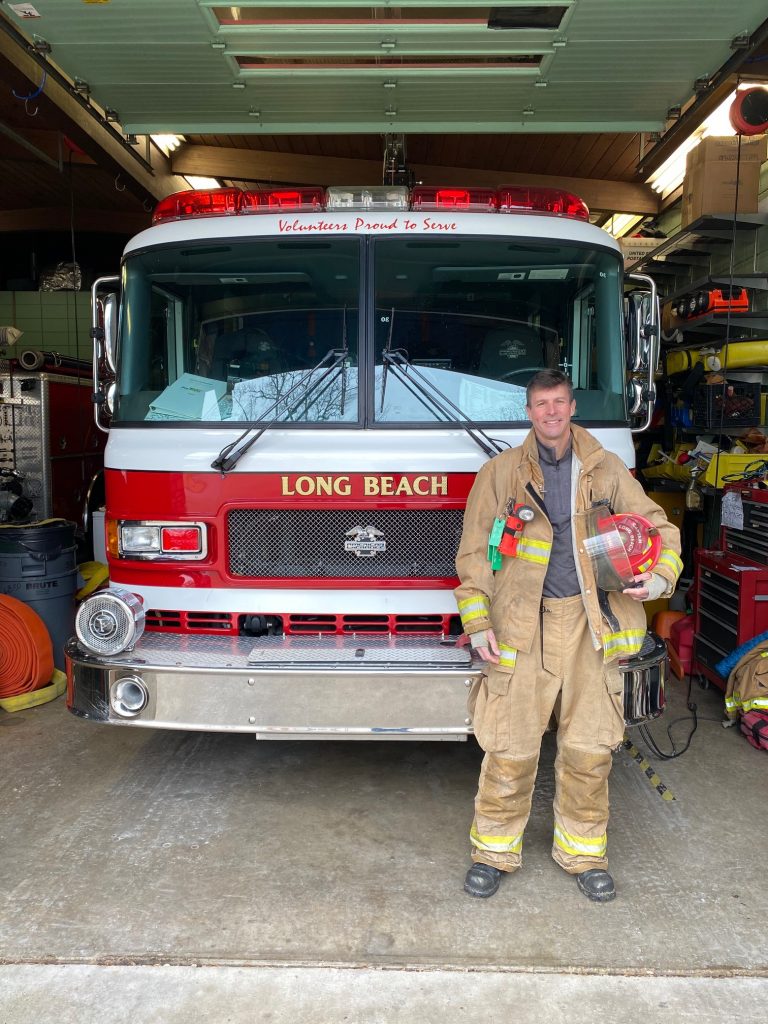 Tom Yemc, Volunteer Firefighter