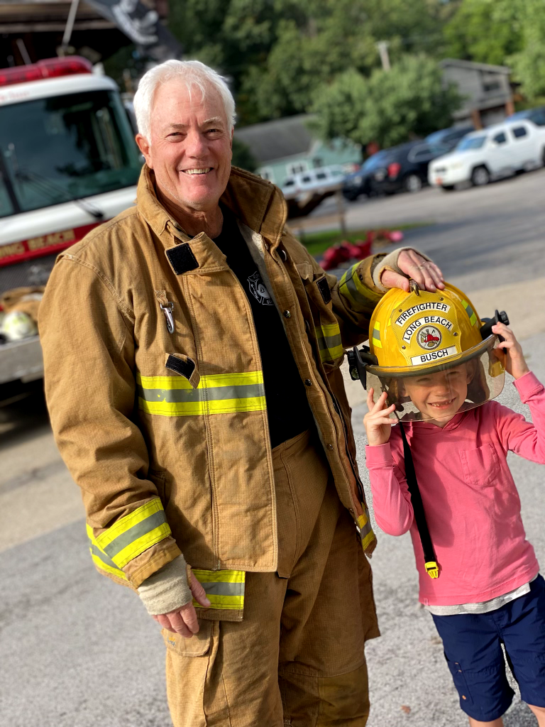 Bill Busch, Volunteer Firefighter
