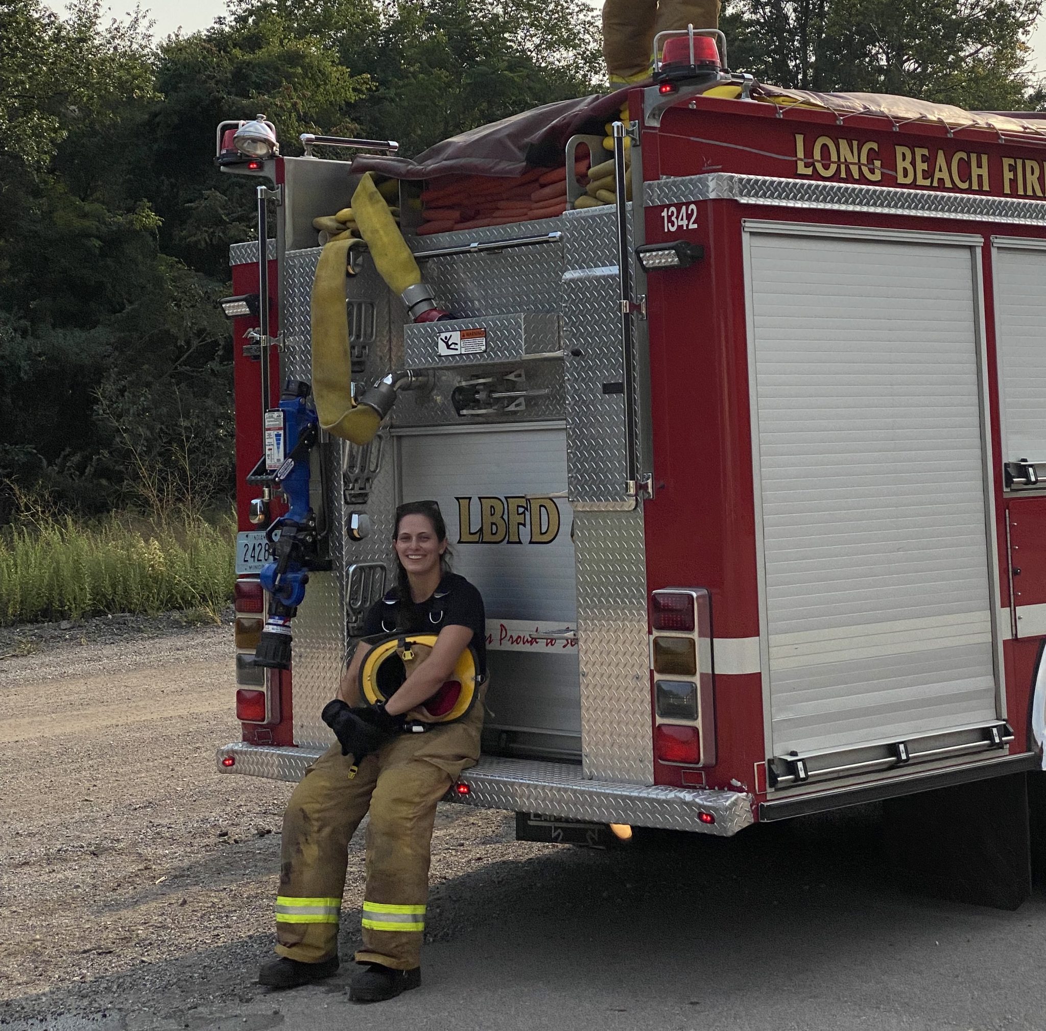 Mary Catterlin, Volunteer Firefighter